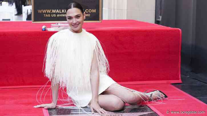 Gal Gadot honored with Walk of Fame star as protests disrupt ceremony in Hollywood
