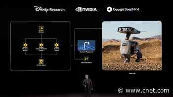Nvidia Announces Robotics Partnership With Disney Research and Google DeepMind video