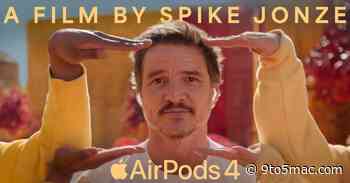 Apple teases new short film with Pedro Pascal to promote AirPods 4