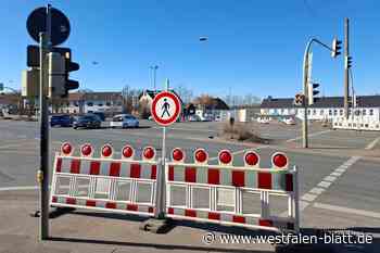 Ampel an wichtigem Verkehrsknoten in Bad Oeynhausen läuft wieder