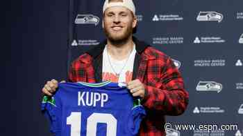 Kupp ready for his 'new adventure' with Seahawks