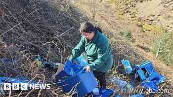 Nitrous oxide canisters dumped in national park
