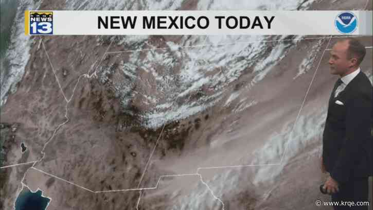 Windy weather continues overnight for eastern New Mexico
