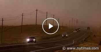 Dust Storms Cloud New Mexico