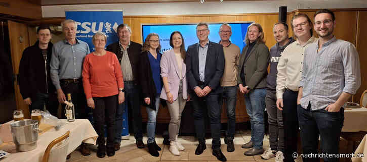 Neuwahlen und Ehrungen bei der CSU Breitengüßbach