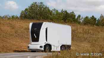 Swedish driverless truck start-up in talks with banks for US IPO
