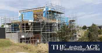 A builder got a permit for a slab. He allegedly built three-storey townhouses instead