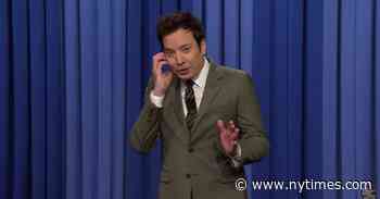 Jimmy Fallon Parodies Trump’s Podcast-Length Call with Putin