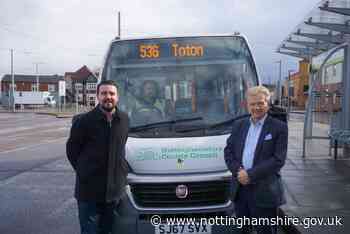 ?9million of funding for Nottinghamshire bus services to continue
