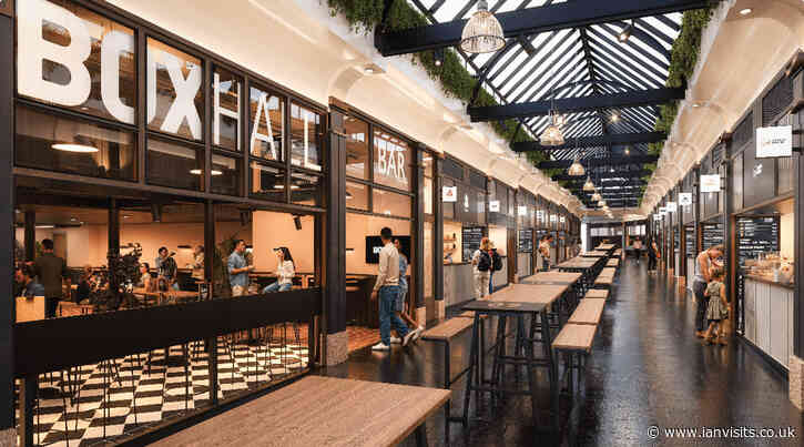 Boxpark’s food arcade next to Liverpool Street station opens next month