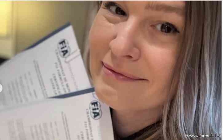 Claire Dubbelman schrijft geschiedenis, eerste vrouw met wedstrijdleider-superlicentie