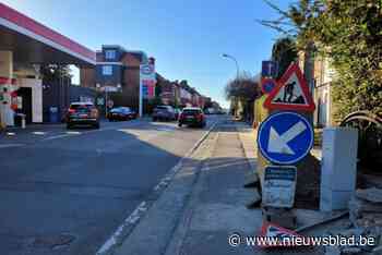 Grote werken op Steenweg op Brussel duren tot eind juni