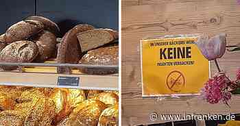 Bamberger Bäckerei mit ungewöhnlichem Aushang: "Keine Insekten verbacken"