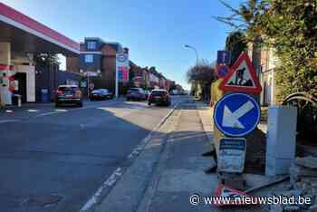 Ingrijpende werken op Steenweg op Brussel duren nog tot eind juni