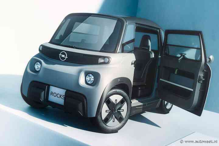 Opel Rocks Electric krijgt op eenvoudige wijze het familiegezicht