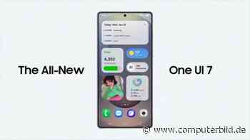 Samsung One UI 7: Verteilung beginnt in Kürze