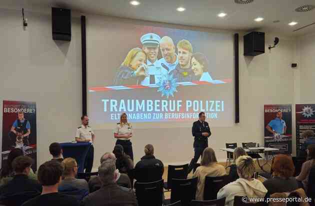 POL-OF: Traumberuf Polizei: Zahlreiche Interessierte am ersten "Elternabend" im Polizeipräsidium