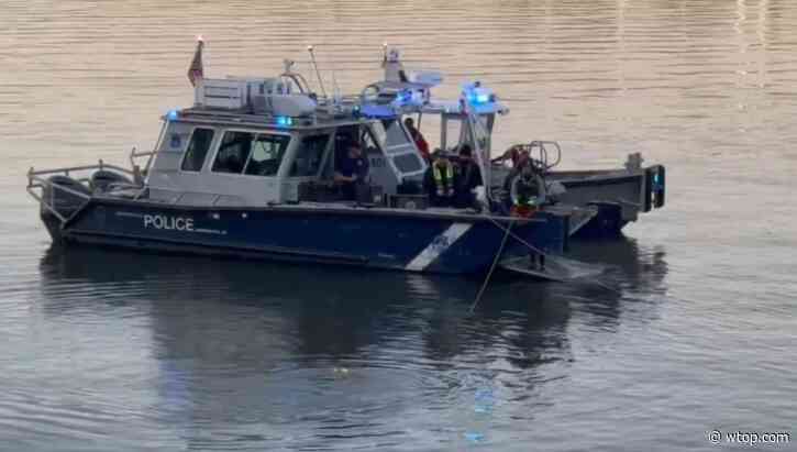 Woman rescued after plunging car into Potomac River