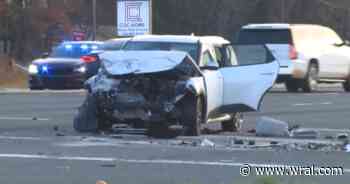 Crash blocks Southwest Durham Drive near 15-501 in Durham