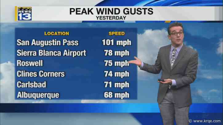 Cold and breezy weather on last day of winter