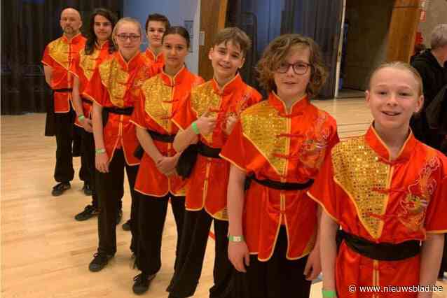 Twaalf tornooimedailles voor wushu-atleten
