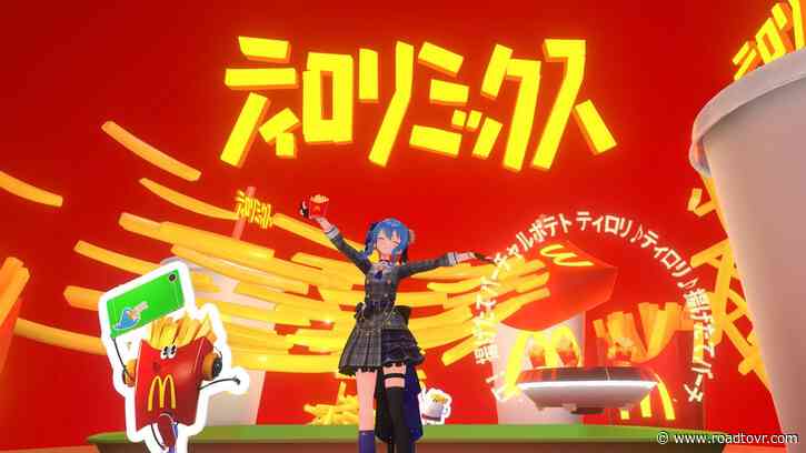 McDonald’s Japan Launches Official ‘VRChat’ World, Tapping Into Japan’s Massive VTuber Trend