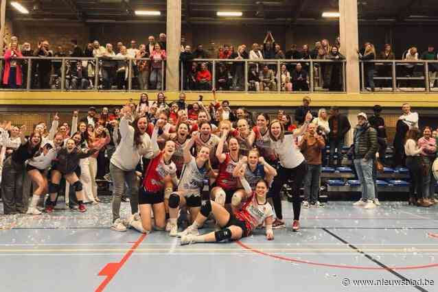 VOLLEYBABBELS. Caruur Gent B promoveert naar Nationale 1,  ook titels voor Vlavo Vlaamse Ardennen B en VC Lochristi-Wachtebeke B