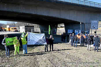 Spatenstich zum Neubau der Adenauerbrücke zwischen Neu-Ulm und Ulm