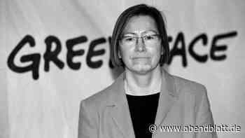 Ex-Greenpeace-Geschäftsführerin Brigitte Behrens ist tot