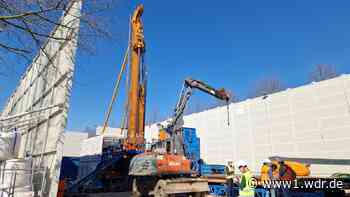 Einzigartige Erdwärme-Bohrung in Krefeld
