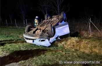 FW-SE: Auto überschlägt sich auf A7 bei Großenaspe