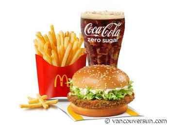 McDonald's is testing the McVeggie at these B.C. locations