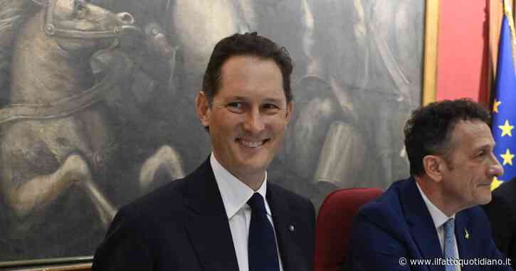 Lo scudo col “blasone” del passato, zero sul futuro: Elkann si sente Re Sole in Parlamento. “Senza Stellantis l’auto in Italia sarebbe morta”