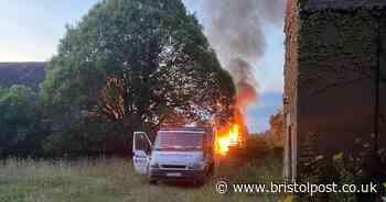 Bristol waste firm set fire to rubbish in hotel car park