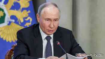 Sprecher nennt es "Idee": Putin soll Anspruch auf noch mehr ukrainische Gebiete erheben