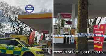 Crystal Palace petrol station shut after man stabbed in chest