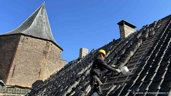 Kasteel voor het eerst sinds jaren 50 gerenoveerd: 'Dakpannen waaiden weg'