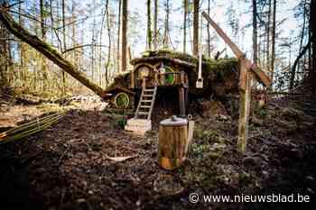 ‘Lord of the Rings’-achtige kabouterhuisjes duiken plots op in bos in Grobbendonk