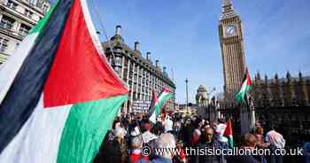 Two Croydon women charged after incident during central London pro-Palestinian march