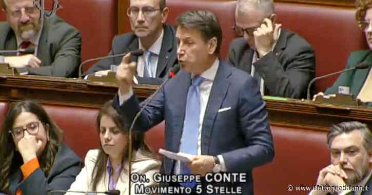 Conte attacca il governo: “Crisi industriale come ai tempi del Covid, ma ora il virus non c’è. Purtroppo il virus siete voi: siete incapaci”