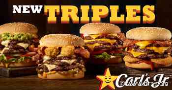 Carl’s Jr. launches triple burgers