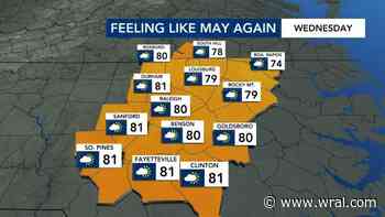 Spring's official start is a WRAL Weather Alert Day; dry start before rain moves in later