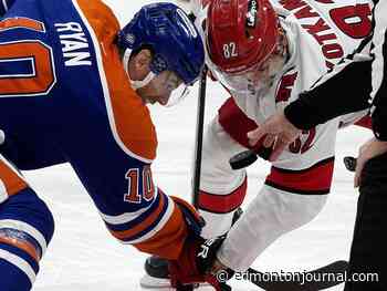 Derek Ryan happy to be back with the Oilers after Bakersfield stint