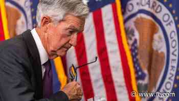 FirstFT: Fed slashes US growth forecast as Trump’s policies affect outlook