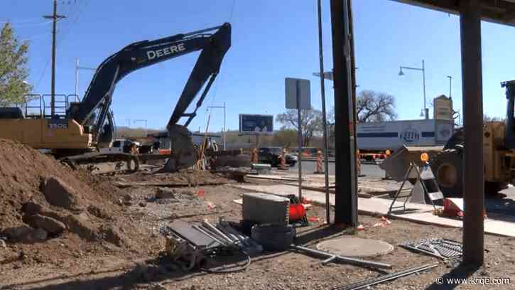 How long will sewer line work back up traffic on Central?