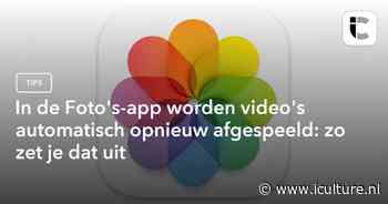 In de Foto’s-app worden video’s automatisch opnieuw afgespeeld: zo zet je dat uit