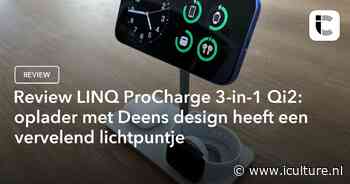 Review LINQ ProCharge 3-in-1 Qi2: oplader met Deens design heeft een vervelend lichtpuntje