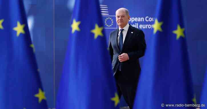 Abschied in Krisenzeiten: Scholz reist zu EU-Gipfel