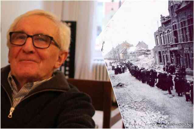 Jozef (91) is laatste overlevende van V1-bom die 80 jaar geleden zijn straat vernielde: “Ik kreeg een kap over mijn hoofd om de traumatische beelden te weren”