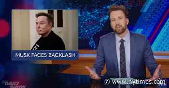 Late Night Tackles the Attacks on Tesla